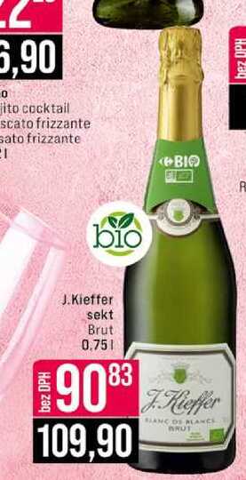 J.Kieffer sekt Brut 0,75l