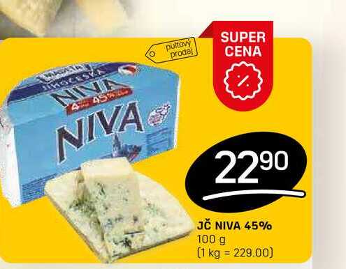 JČ NIVA 45% 100 g