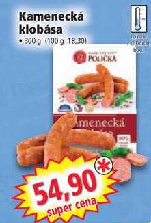 Kamenecká klobása, 300 g
