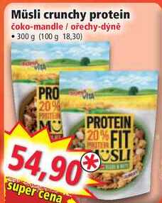 Müsli crunchy protein, 300 g
