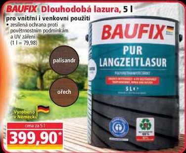 BAUFIX Dlouhodobá lazura, 5 l