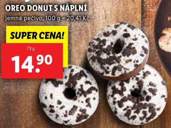 OREO DONUTS NÁPLNÍ, 73 g