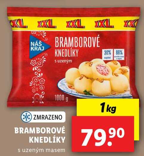 BRAMBOROVÉ KNEDLÍKY, 1 kg