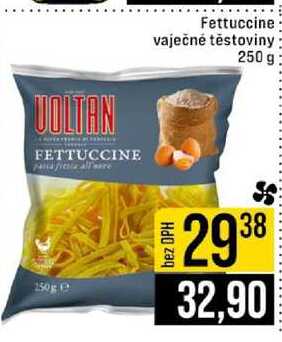 Fettuccine vaječné těstoviny 250 g