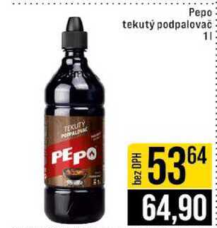 Pepo tekutý podpalovač 1l