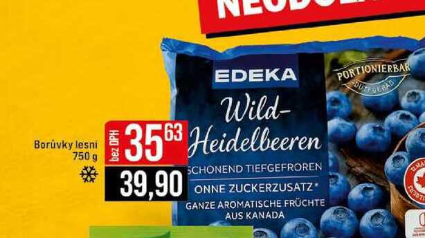 Borůvky lesni 750 g