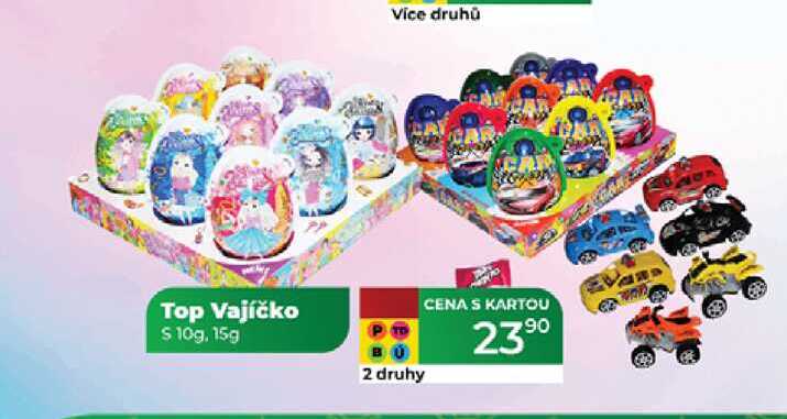 Top Vajíčko $ 10g, 15g  