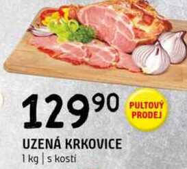 Uzená krkovice s kosti 1kg