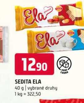 Sedita ela 40 g vybrané druhy