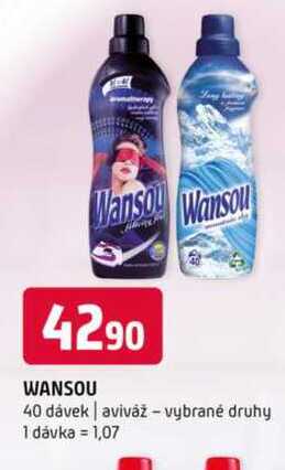 Wansou 40 dávek aviváž vybrané druhy