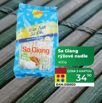 Sa Giang rýžové nudle 400g 