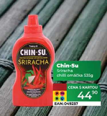 Chin-Su Sriracha chilli omáčka 535 g