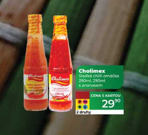 Cholimex Sladká chilli omáčka 250ml, 250ml s ananasem 