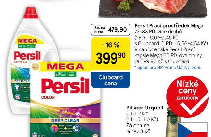 Persil Prací kapsle Mega, 72-88 PD, dva druhy