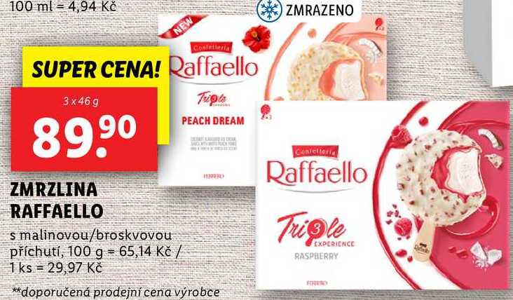 ZMRZLINA RAFFAELLO, 3x 46 g