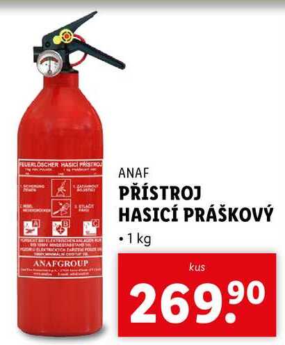 HASICÍ PRÁŠKOVÝ, 1 kg 
