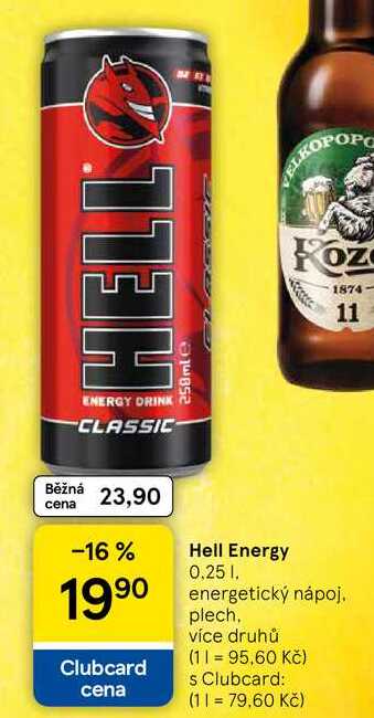 Hell Energy, 0,25 l 