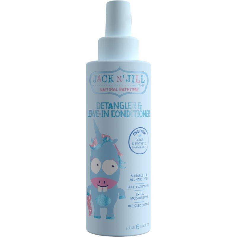 Jack N’ Jill Natural Bathtime Leave-in Conditioner bezoplachový kondicionér ve spreji pro děti 200 ml