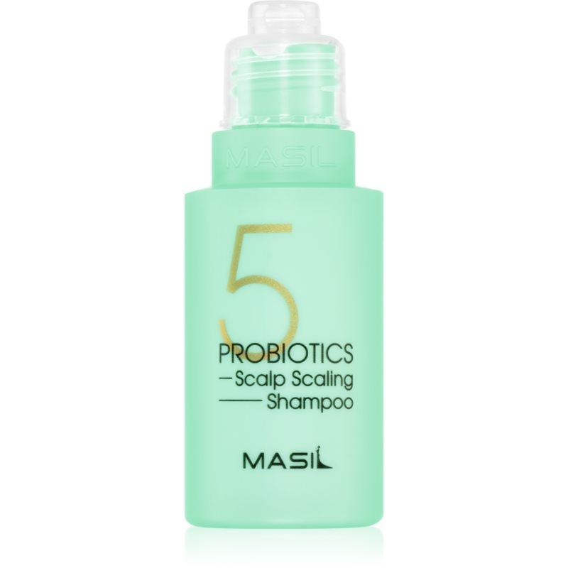 MASIL 5 Probiotics Scalp Scaling hloubkově čisticí šampon proti mastným lupům 50 ml