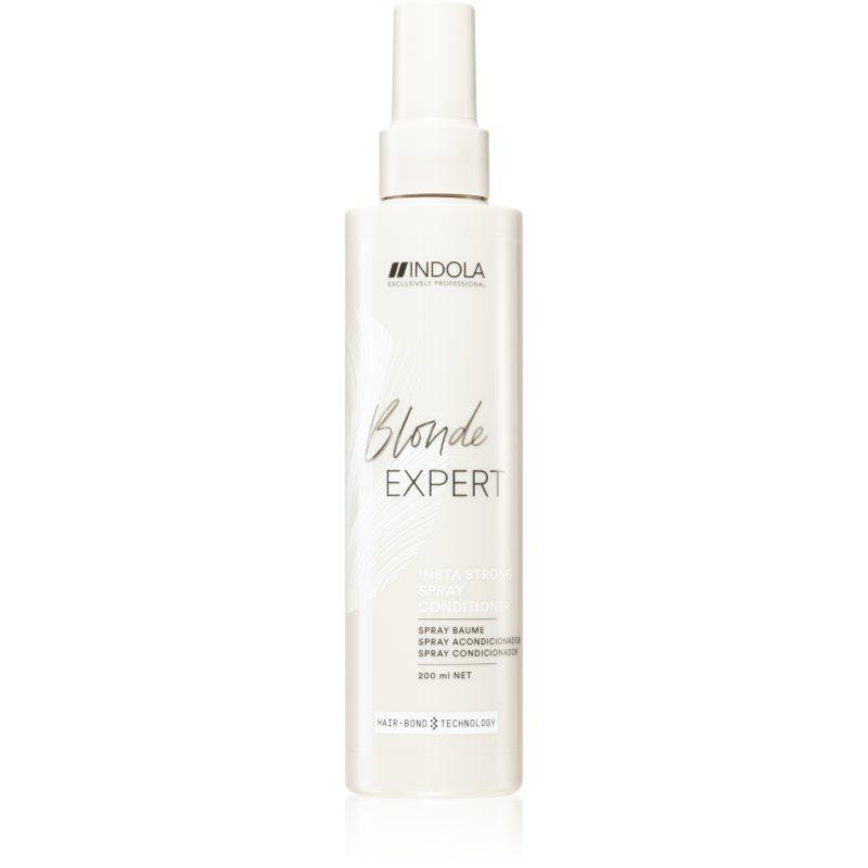 Indola Blond Expert Insta Strong bezoplachový kondicionér ve spreji 200 ml