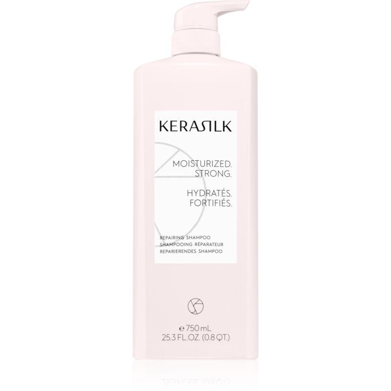 KERASILK Essentials Repairing Shampoo čisticí a vyživující šampon pro suché a poškozené vlasy 750 ml