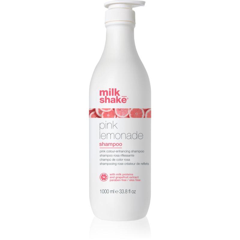Milk Shake Pink Lemonade tónovací šampon pro blond vlasy odstín Pink 1000 ml