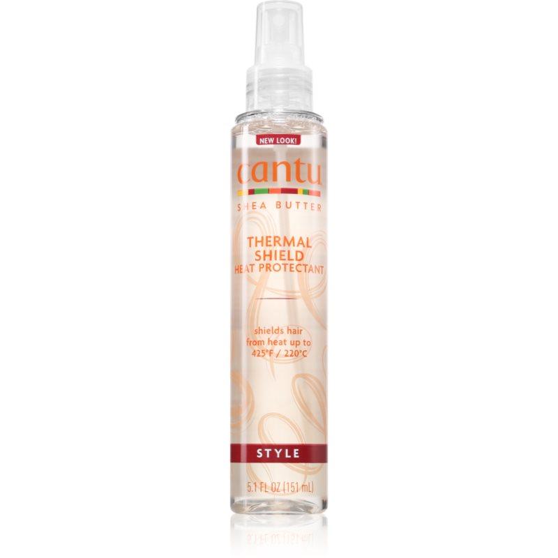 CANTU Shea Butter Therma Shield sprej pro ochranu vlasů před teplem 151 ml