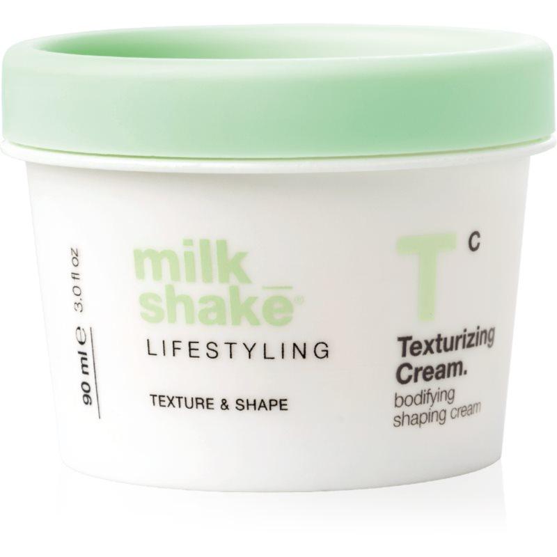 Milk Shake Lifestyling Texturizing Cream texturizační pomáda na vlasy 90 ml
