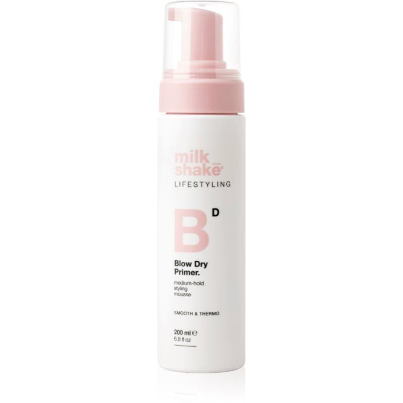 Milk Shake Lifestyling Blow Dry Primer ochranná stylingová pěna 200 ml