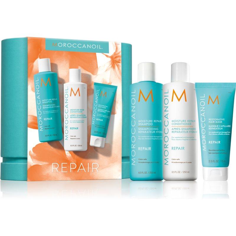 Moroccanoil Repair Kit sada pro poškozené, chemicky ošetřené vlasy