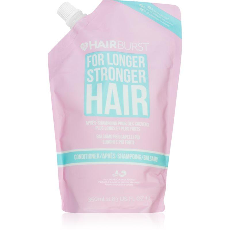 Hairburst Longer Stronger Hair Refill vyživující kondicionér pro posílení a lesk vlasů 350 ml