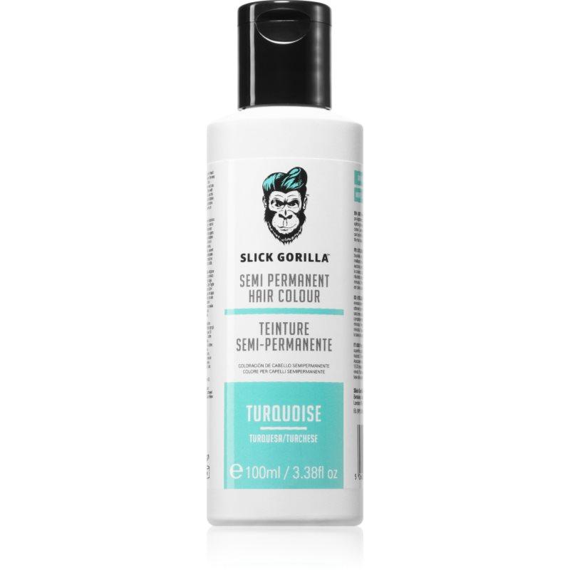 Slick Gorilla Hair Colour barva na vlasy pro muže Blue 100 ml