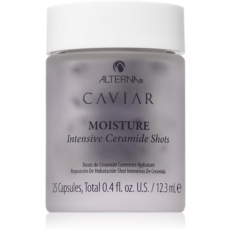 Alterna Caviar Moisture Intensive Ceramide Shots kapsle s aktivními ceramidy na vlasy 12.3 ml