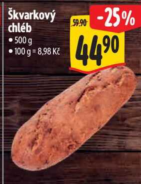 Škvarkový chléb, 500 g 
