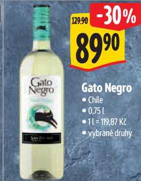 Gato Negro, 0,75 l