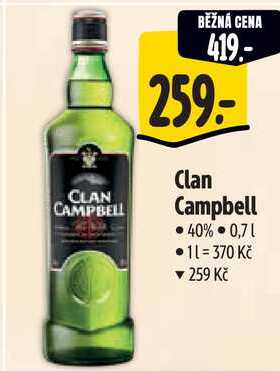Clan Campbell, 0,7 l