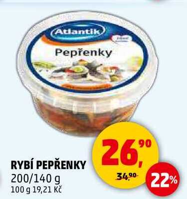 RYBÍ PEPŘENKY, 200/140 g
