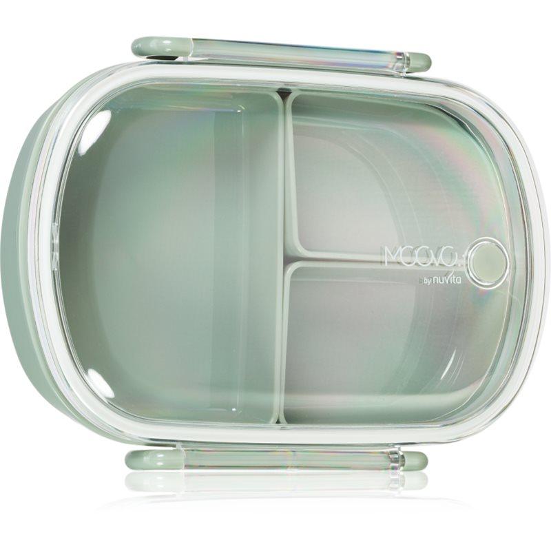 Nuvita Lunch Box svačinový box Sage Green 490 ml