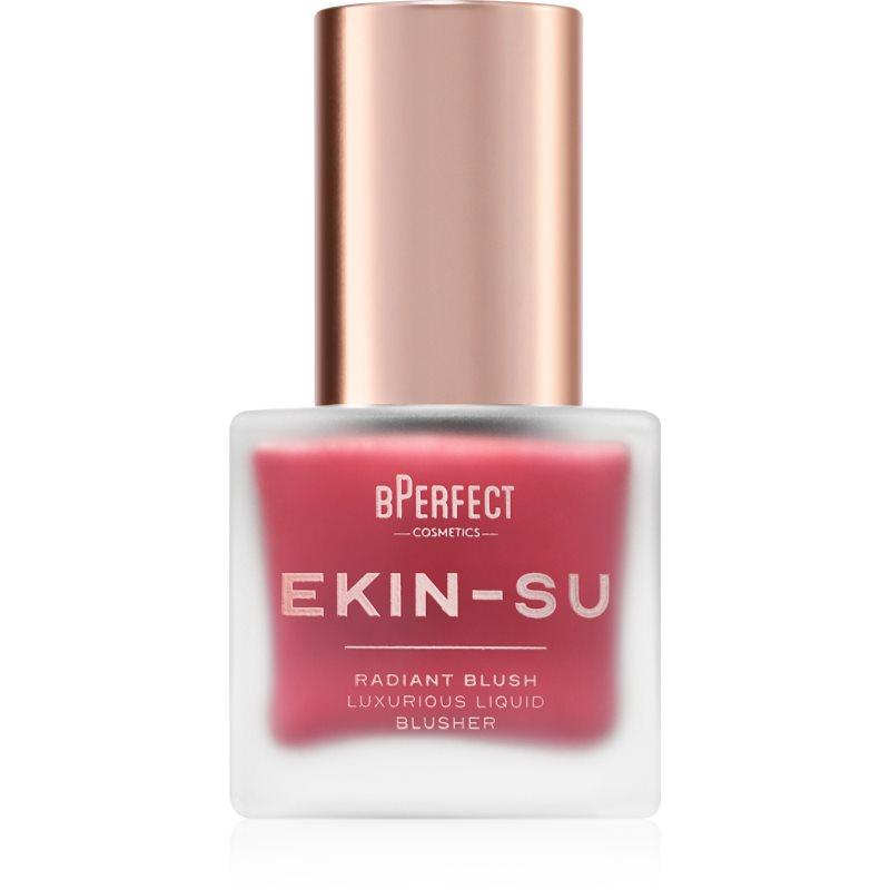 BPerfect Ekin-Su Radiant Blush tekutá tvářenka pro zářivý vzhled pleti odstín Checkmate 30 ml