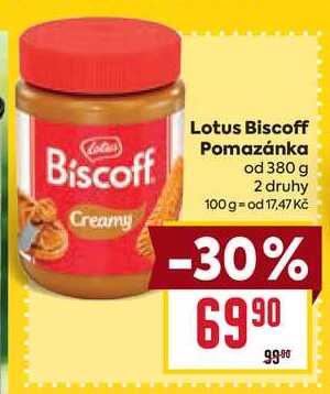 Lotus Biscoff Pomazánka od 380 g