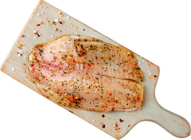 Tilápie nilská filet (Oreochromis niloticus) v bylinkové marinádě