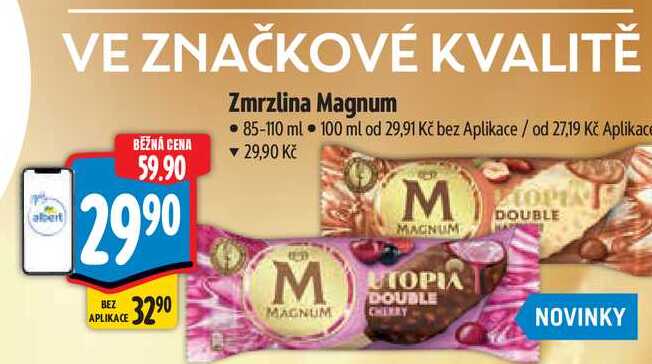  Zmrzlina Magnum 85-110 ml 