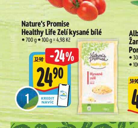 Nature's Promise Healthy Life Zelí kysané bílé  700 g