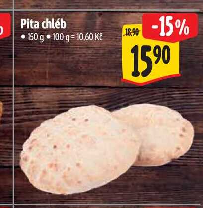 Pita chléb  150 g  