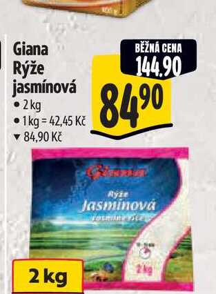 Giana Rýže jasmínová  2kg  