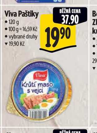 Viva Paštiky  120 g 