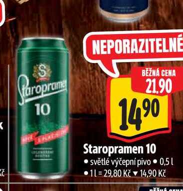   Staropramen 10 0,5 l