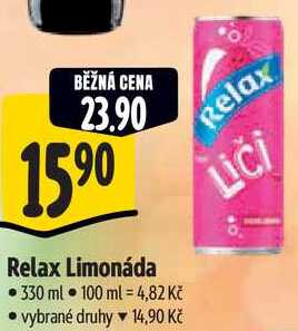 Relax Limonáda, 330 ml