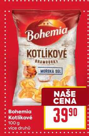 Bohemia Kotlíkové 100g