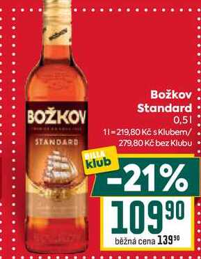Božkov Standard 0,5l